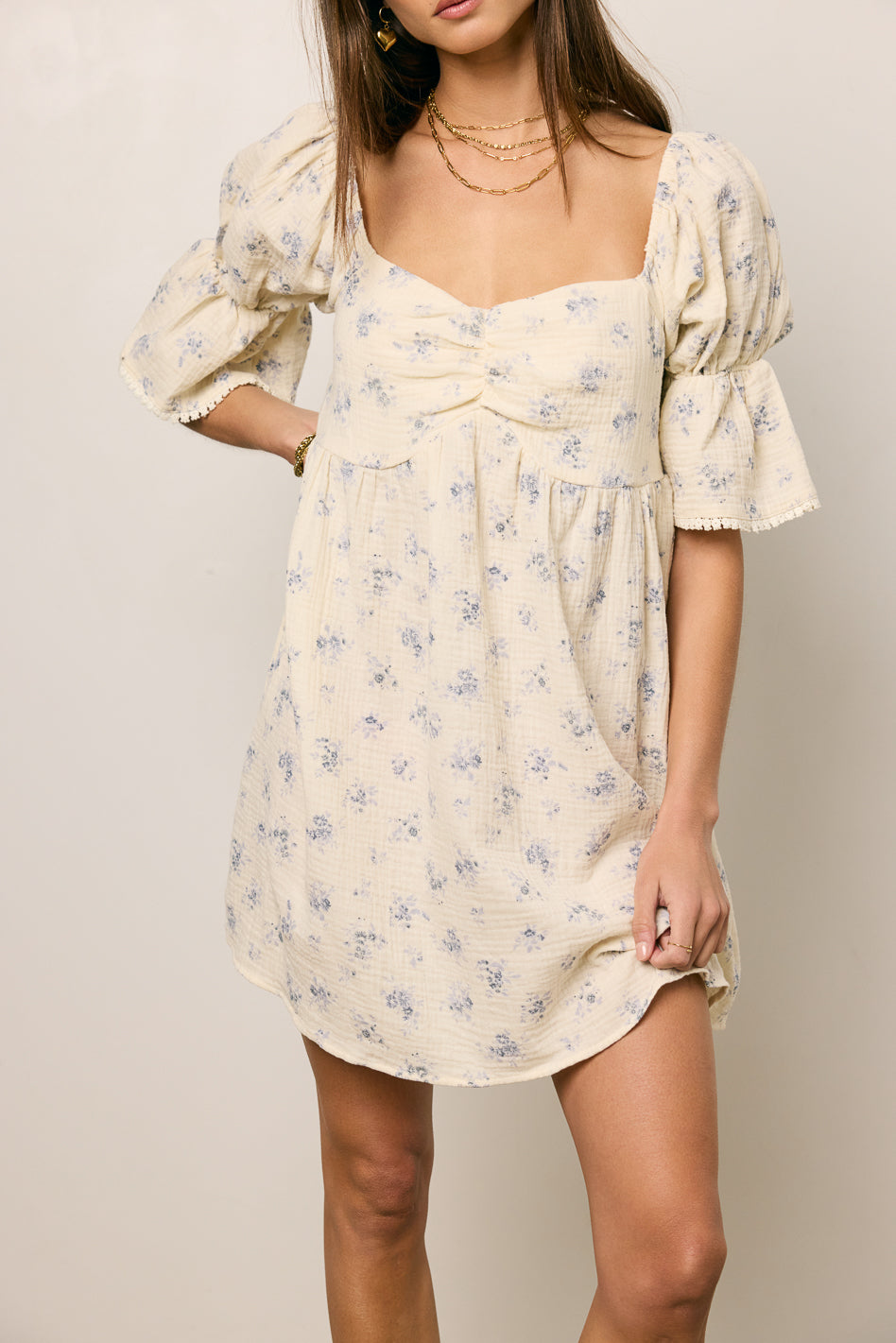 FLORAL PRINT DRESS