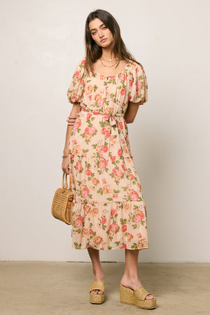 Patricia Floral Midi Dress