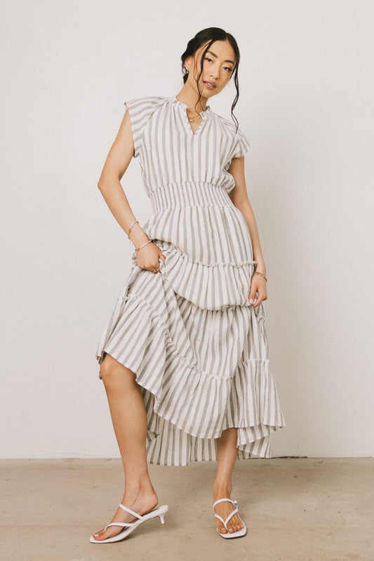  Indigo maxi dress 