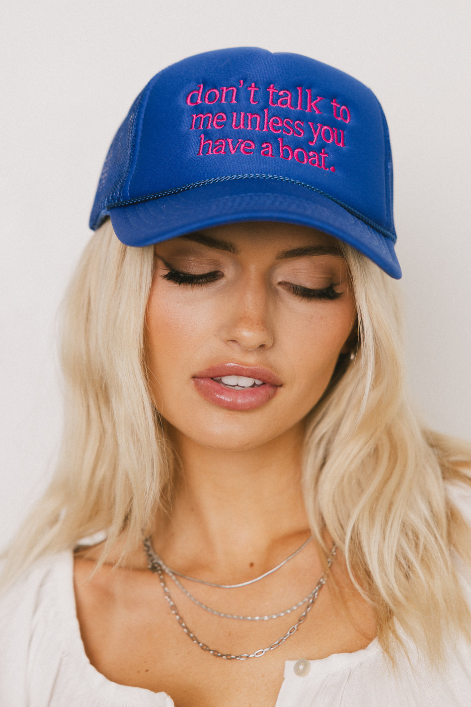 Don't Talk To Me Baseball Cap