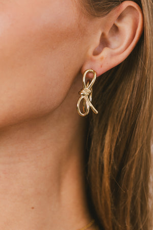 Sarah Bow Earrings