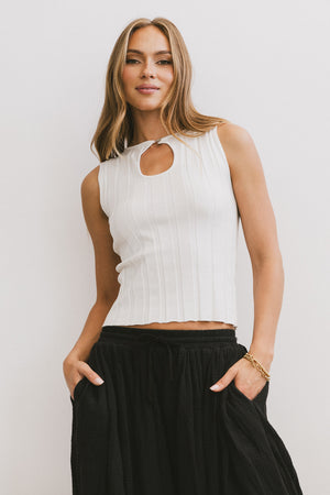 Alia Ribbed top